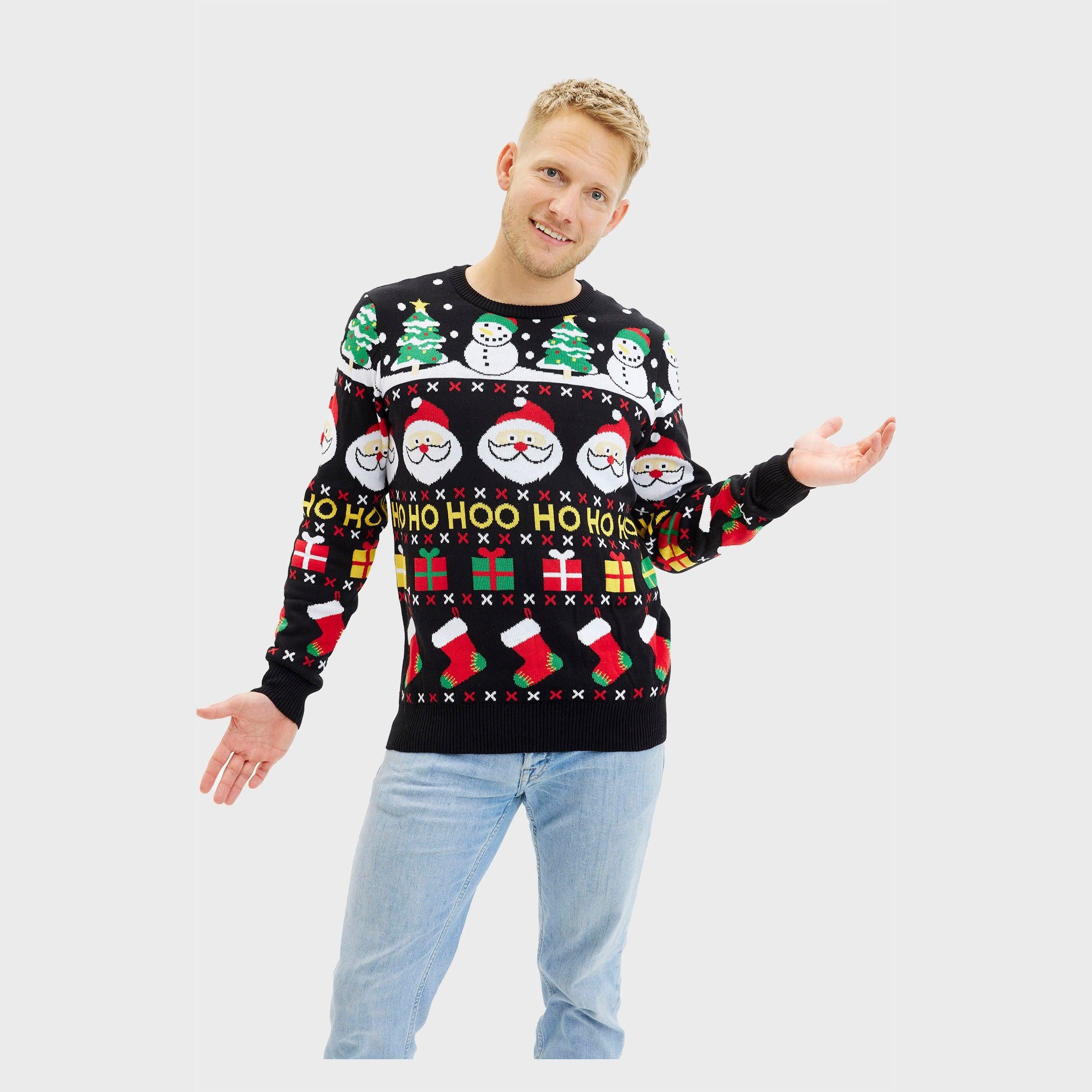 The Cheerful Christmas Sweater – Men